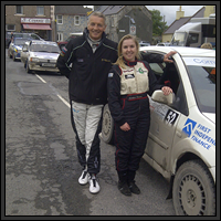 Caroline Carslaw Rallying